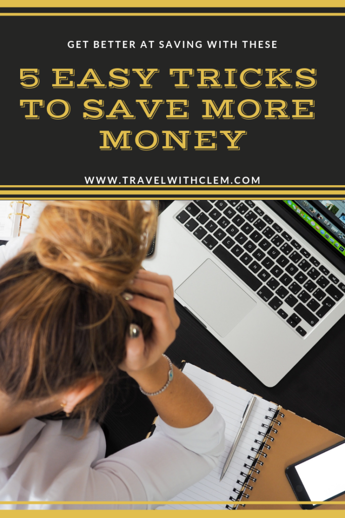 Save money for the future - Pinterest graphic - travel with clem