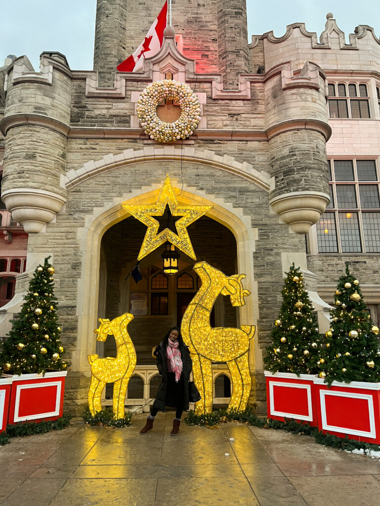 Exploring Casa Loma during Christmas in Toronto - Christmas at the Castle