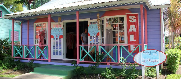 Chattel Village store in Holetown Barbados.