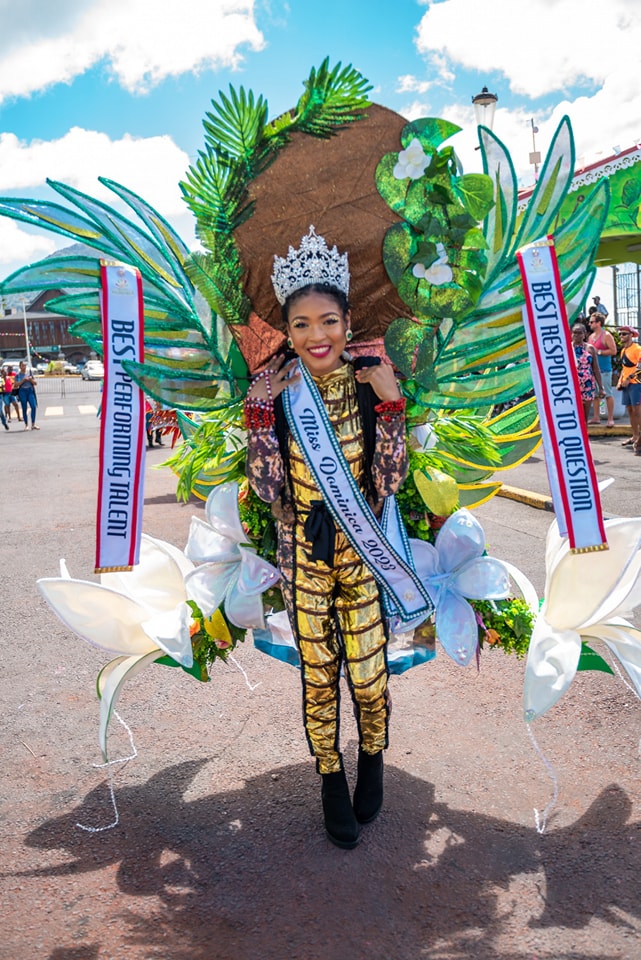 Dominica Carnival - Carnival Tuesday Costume parade with Miss Dominica 2023 - Adicia Burton