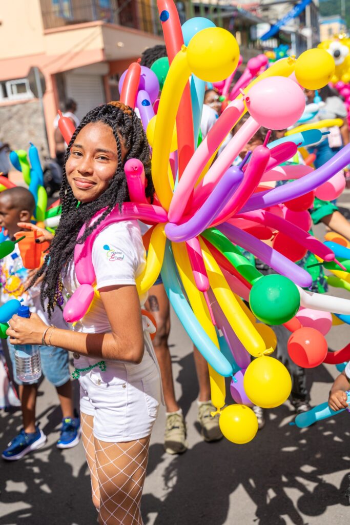 Dominica Carnival  - Carnival Tuesday Costume parade in Dominica