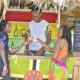 Dominica Travel: Having drinks at the Mero Beach Bar in Dominica, West Indies