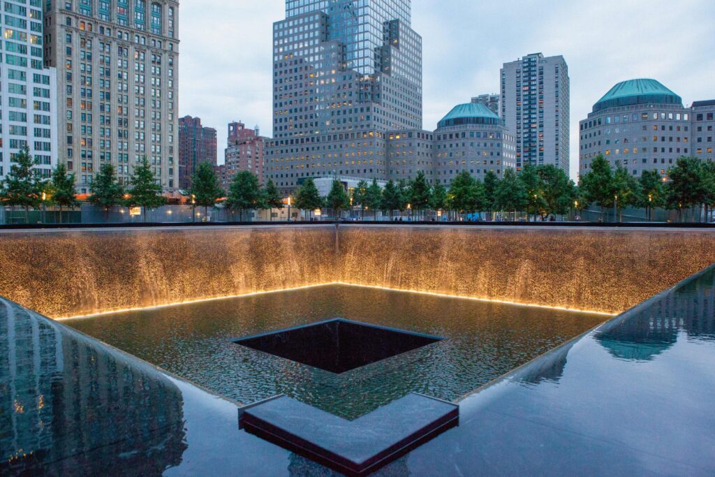 Free Things to do in Manhattan new York City by yourself - See the 9-11 Memorial site 