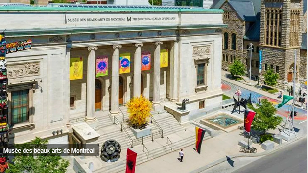 The Montreal Museum of Fine Arts in Montreal 