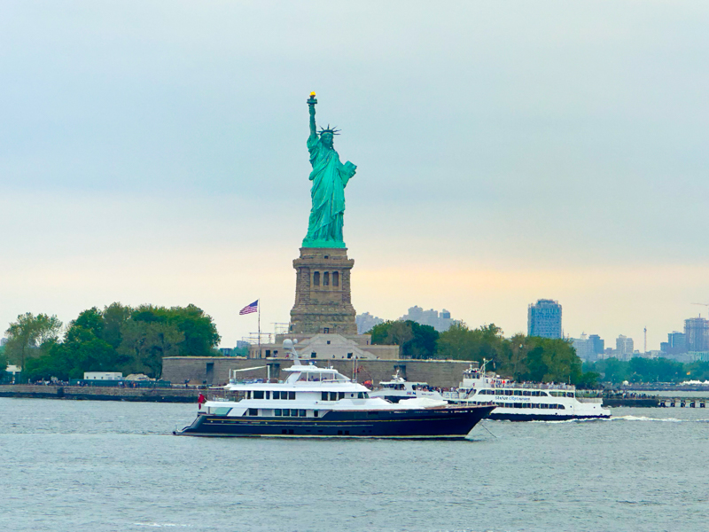 Travel with Clem - New York City Summer - The Statue of Liberty
