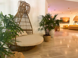 The Lobby at the Flow Apartment Complex - Travel with Clem